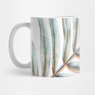 Palm Leaf Glitch I. Mug